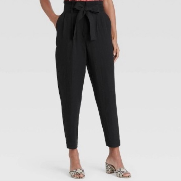 a new day Pants - a new day Paper Bag Waist Pants